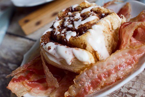 Bacon - Cinnamon Roll