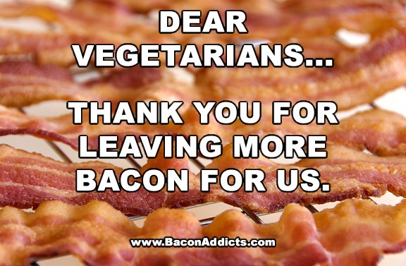 Bacon Vegetarians