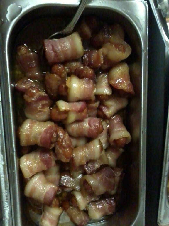 Bacon Wrapped Mini Sausages